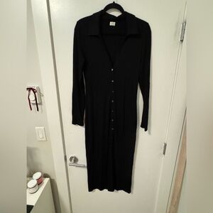 Wilfred black sweater dress size L